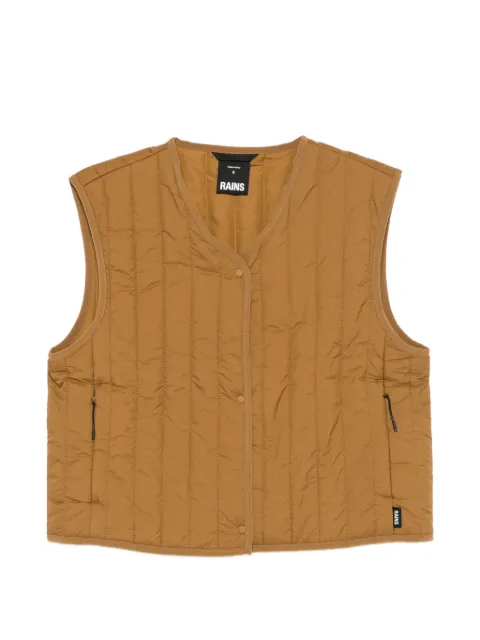 Rains Banja quilted short liner gilet 