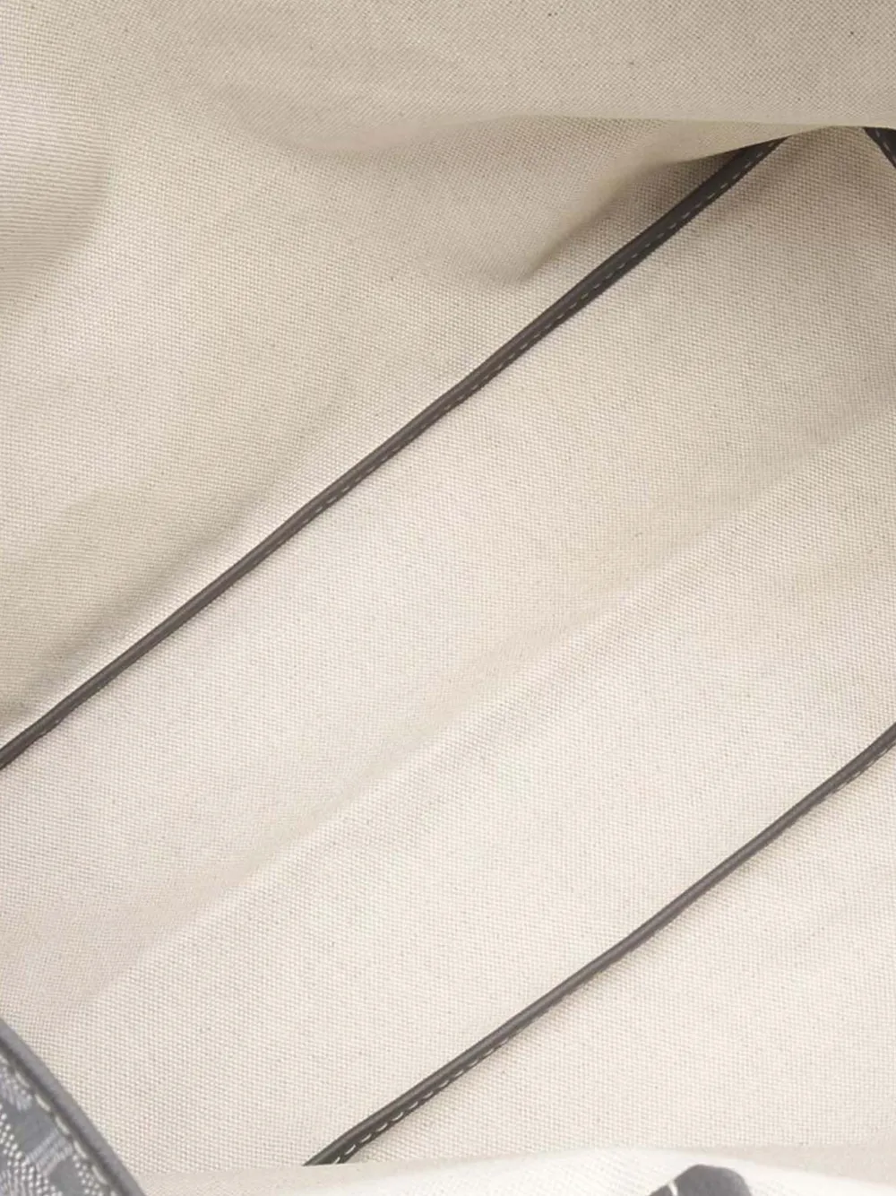 Pre-owned Goyard 2010-2025 Ine Saint Louis Pm Tote Bag In Gray