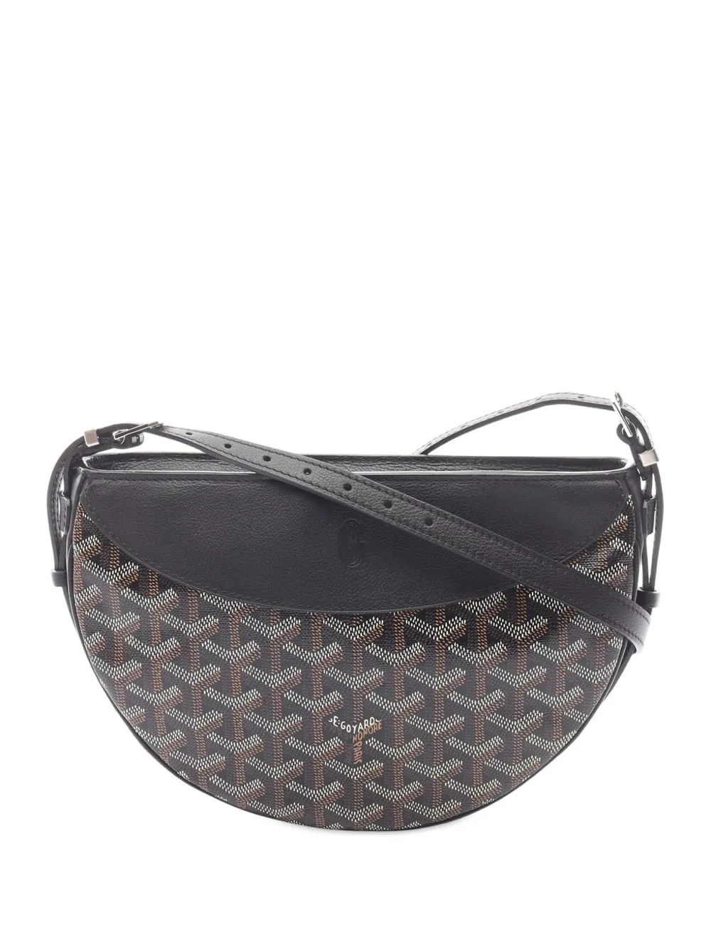 Goyard Pre-Owned 2010-2025 ゴヤールディン ヒロンデール ショルダーバッグ - ブラック