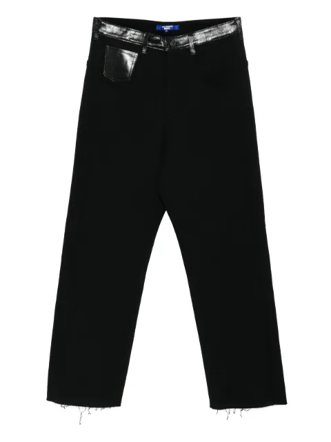 Junya Watanabe MAN Pantaloni con orlo sfilacciato