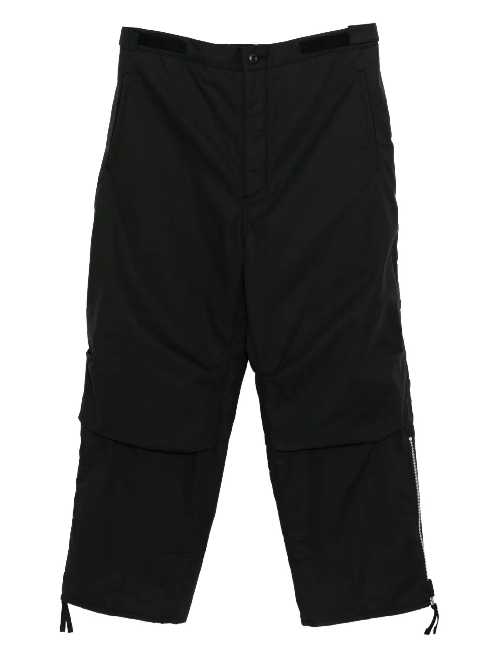 Comme des Garçons Homme Pantaloni con zip - Nero