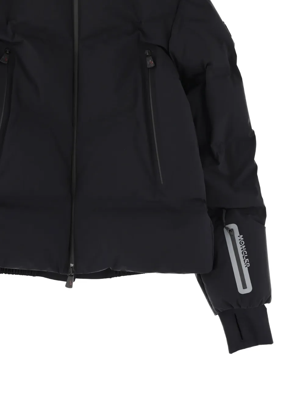 Moncler Grenoble Jack met capuchon Zwart