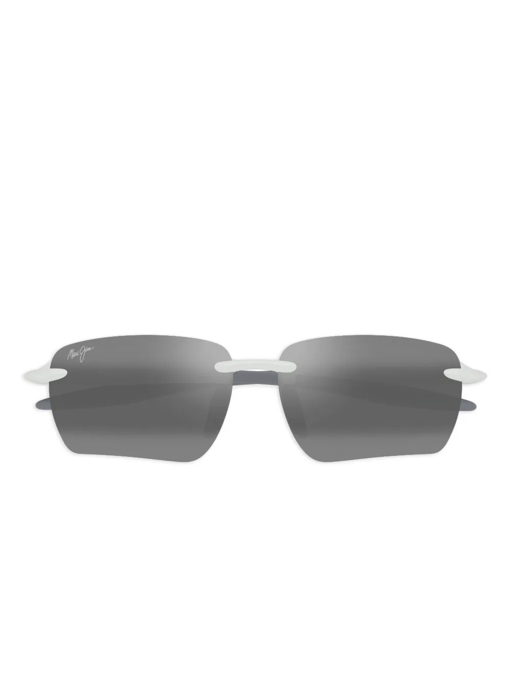 Maui Jim gafas de sol Ho’okipa Ultra G con montura rectangular | blanco | Image 1