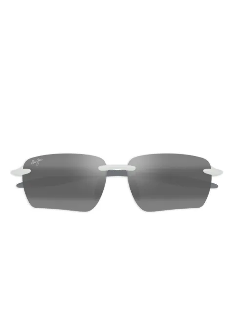 Maui Jim Ho’okipa Ultra G rectangle-frame rimless sunglasses