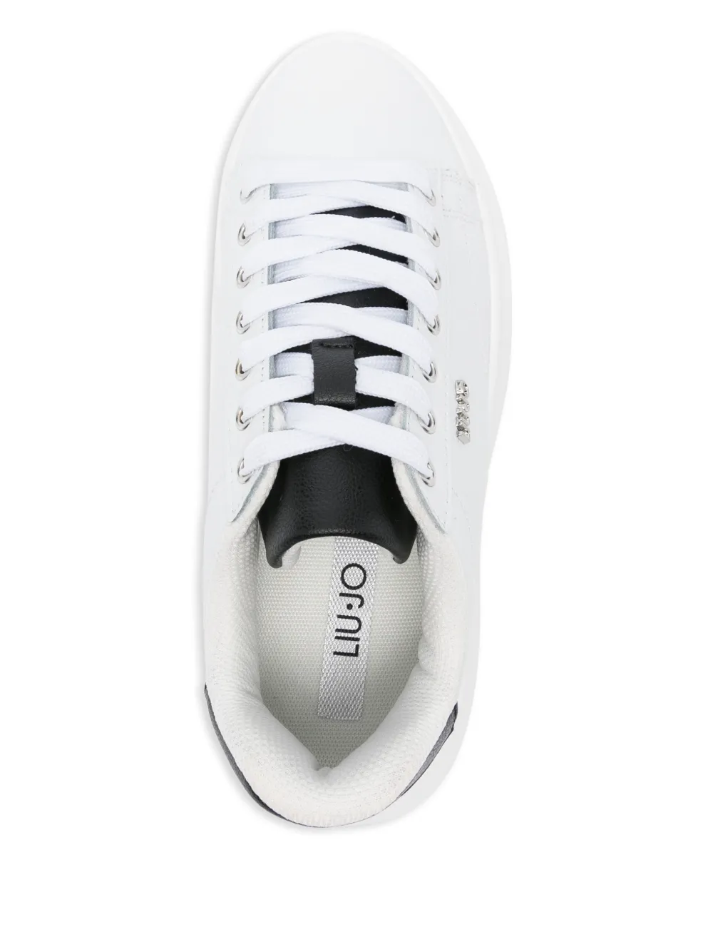Liu •jo 55mm Babol 01 Leather Sneakers In White