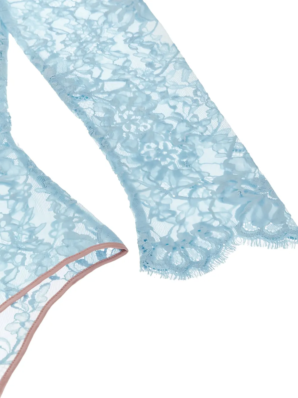 Valentino Garavani lace body - Blauw