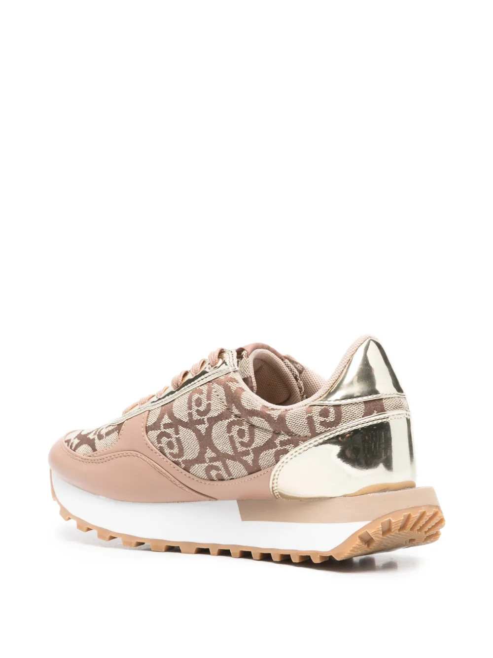 Liu •jo 40mm Evelyn 915 Monogram Sneakers In Multi