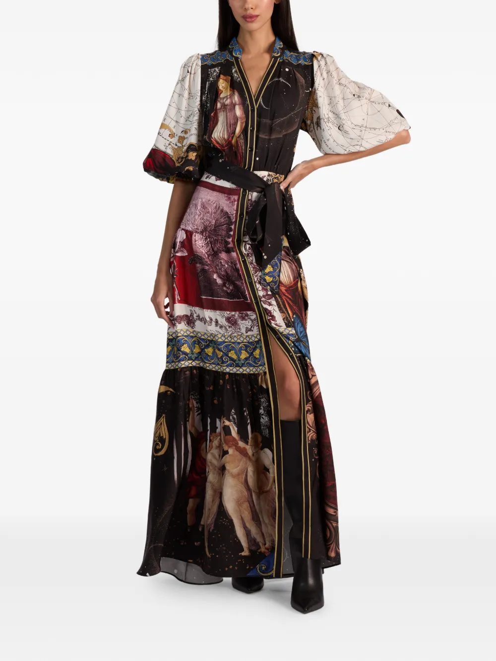 Alice + olivia Cora dress - Zwart