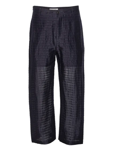 Henrik Vibskov button grid trousers