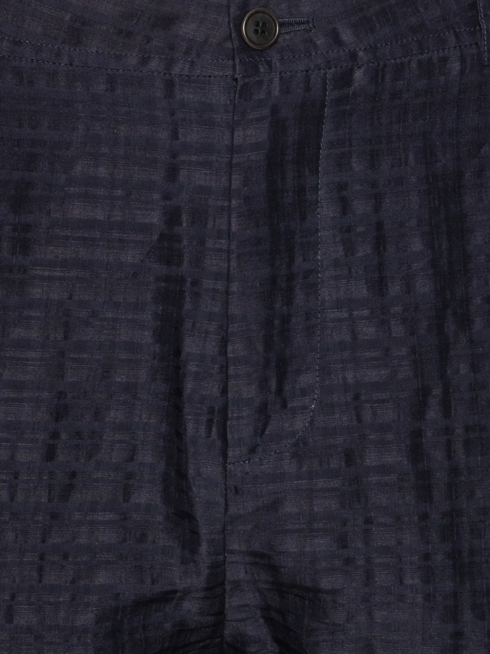 Henrik Vibskov Broek met knoop Blauw