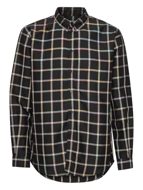 Henrik Vibskov camisa con cuadros estampados