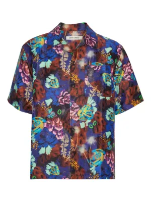 Henrik Vibskov Transfered グラフィック シャツ | ブルー | FARFETCH JP