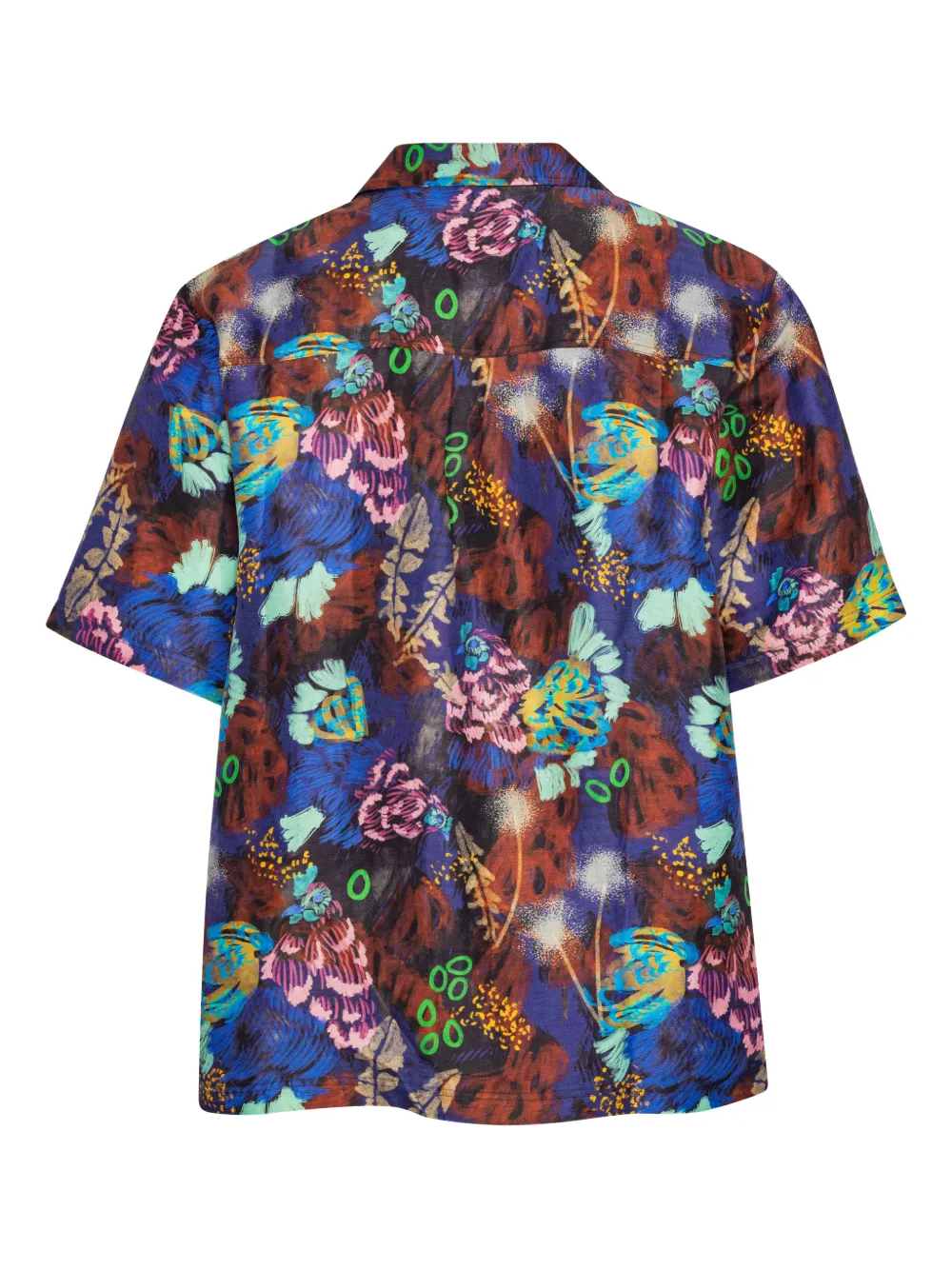 Henrik Vibskov Overhemd met print Blauw