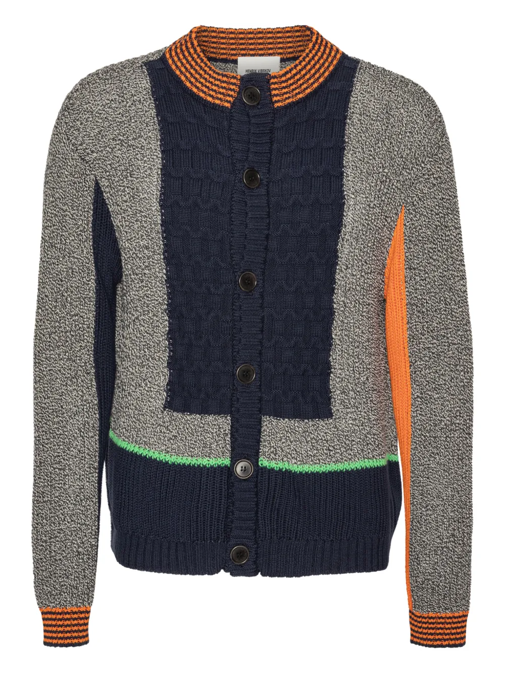 Henrik Vibskov Cardigan con bottoni - Grigio