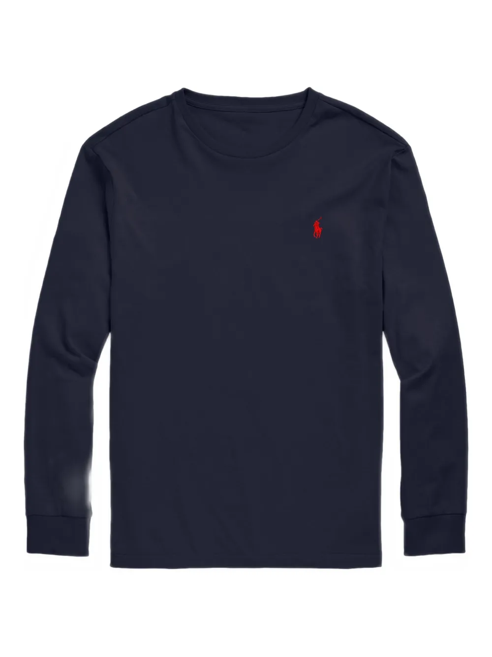 Polo Ralph Lauren embroidered long-sleeve T-shirt - Blu