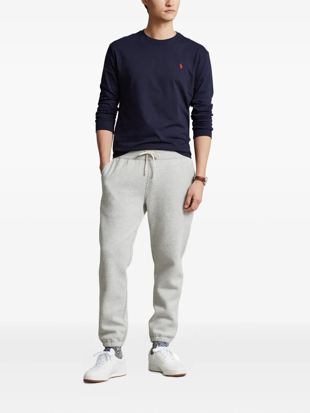 Polo Ralph Lauren T-shirt met geborduurd logo - Blauw