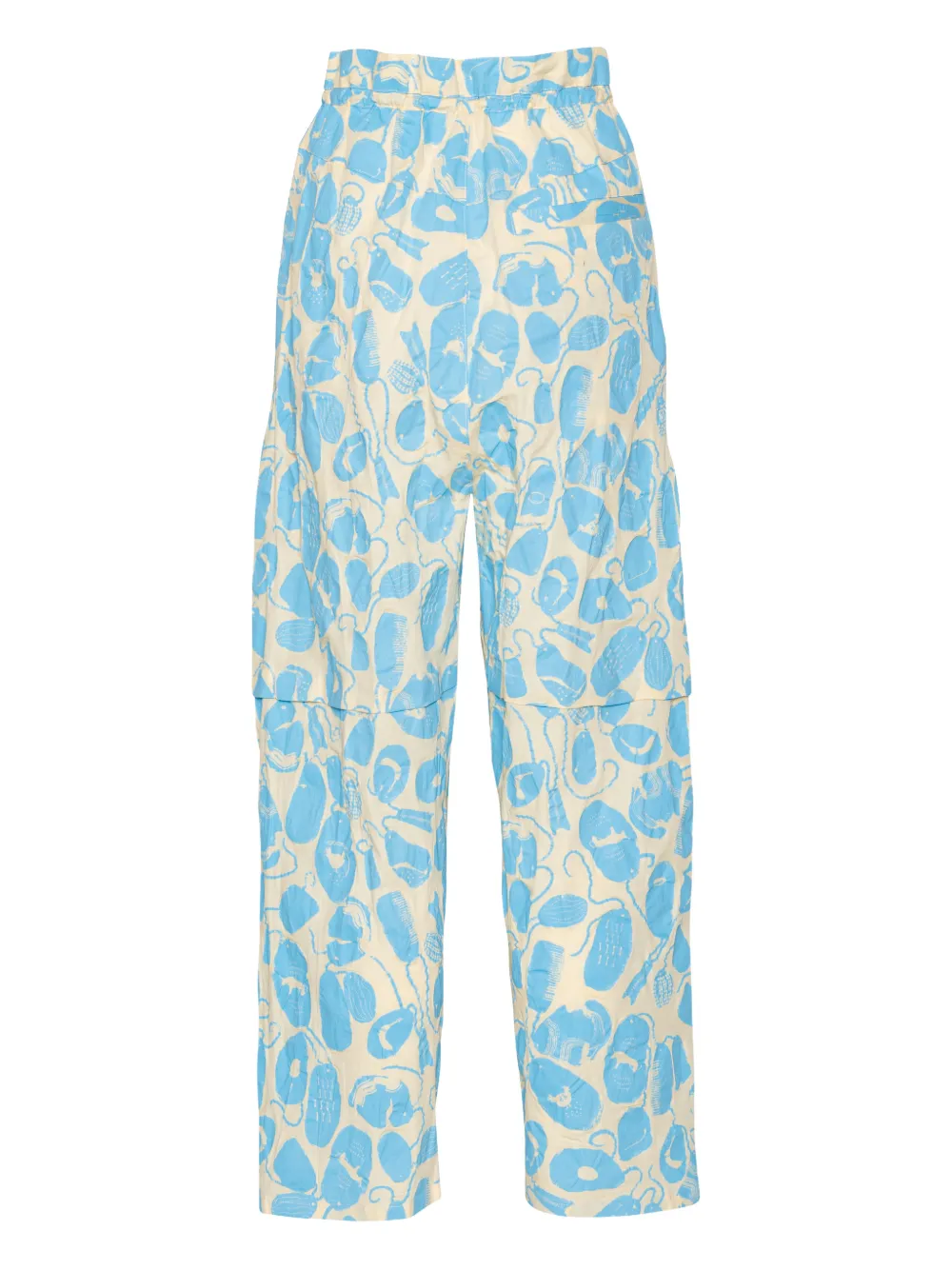 Henrik Vibskov printed trousers - Beige