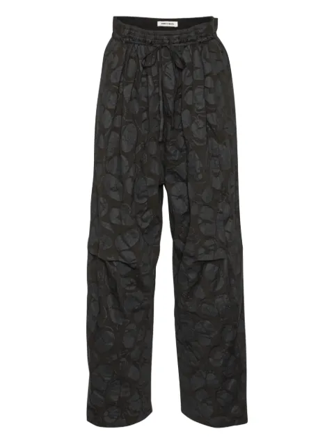 Henrik Vibskov Karierte Hose mit Kordelzug