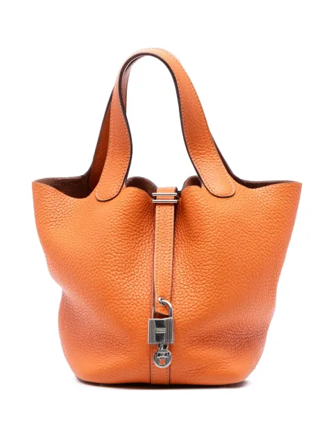 Hermès Pre-Owned 2010 Clemence Picotin Lock 18 handbag