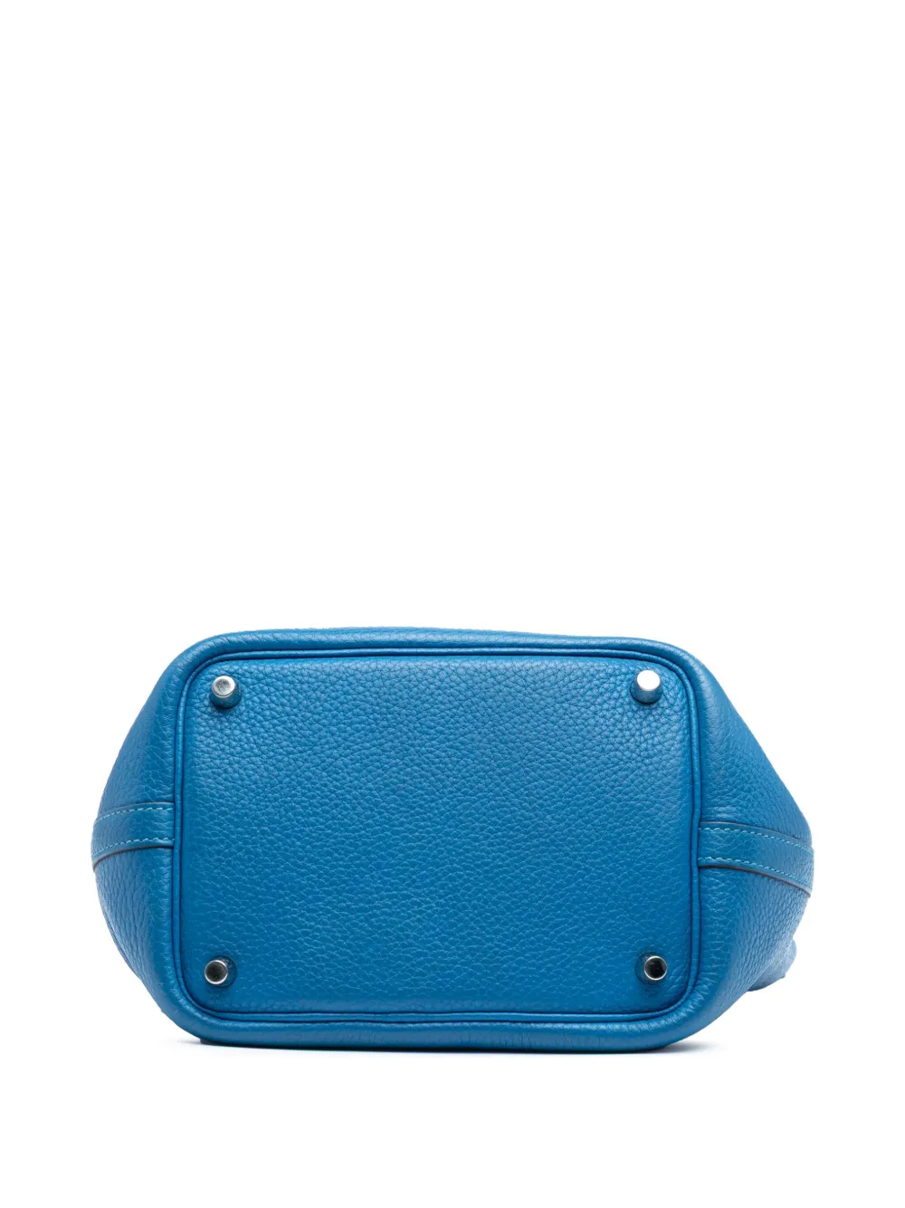 Hermès Pre-Owned 2011 Clemence Picotin Lock 18 handbag - Blu