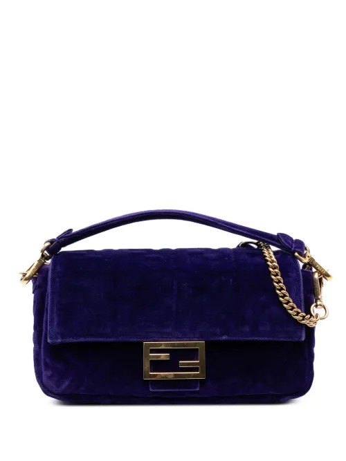 Sac à bandoulière Zucca Baguette (2010-2025) - Fendi Pre-Owned - Modalova