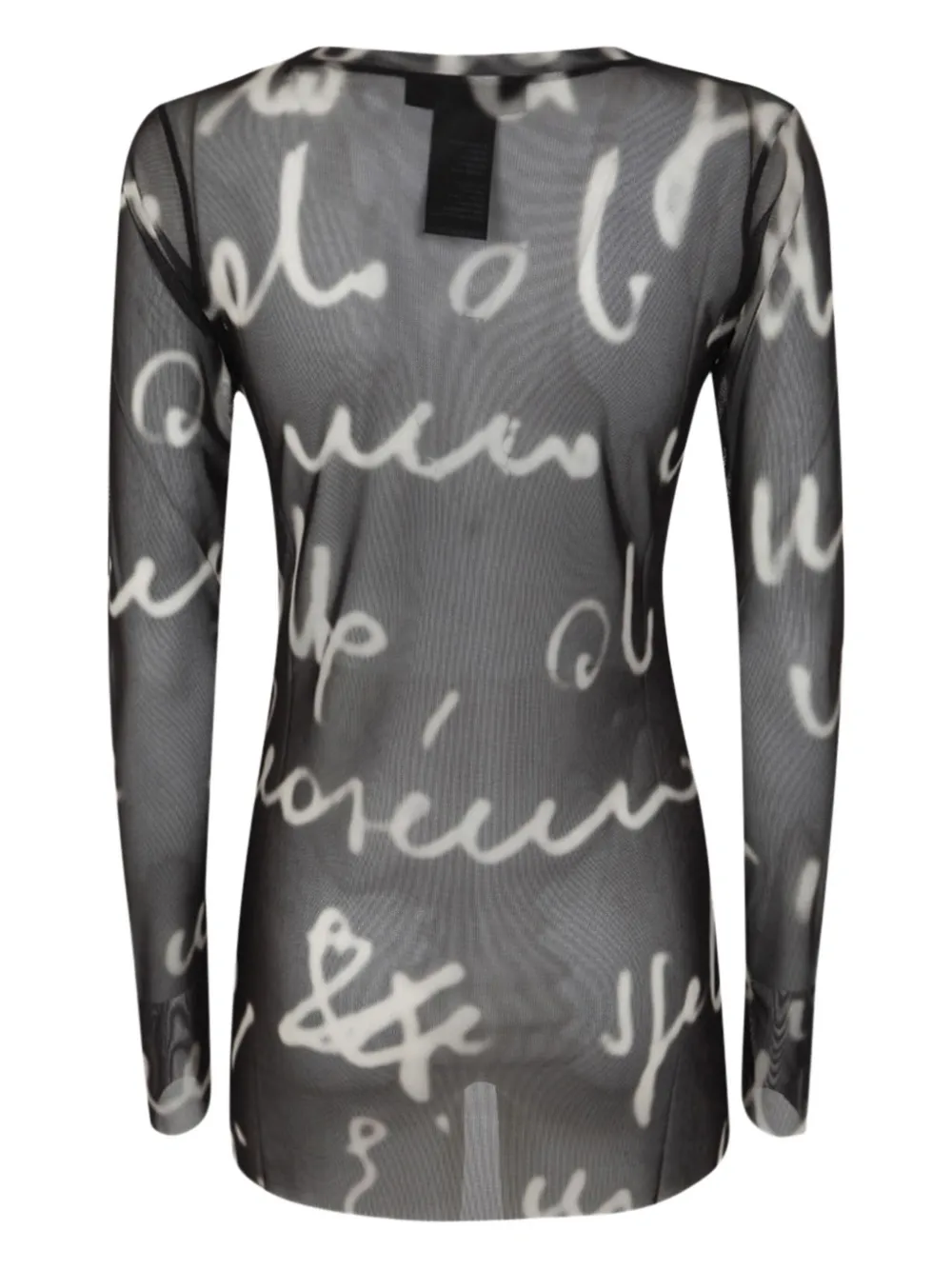 Maria Calderara text-print top | T-Shirts & Jersey Shirts | Image 2