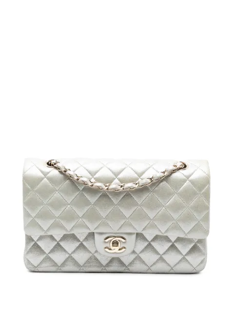 CHANEL Pre-Owned 2011 Medium Classic Iridescent Lambskin Double Flap shoulder bag