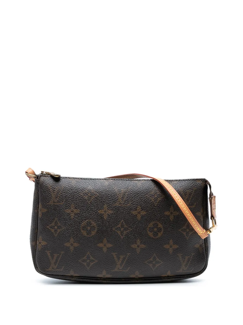 Louis Vuitton Pre-Owned 2000 モノグラム ポシェット アクセソワール ショルダーバッグ - ブラウン Louis Vuitton Pre-Owned 2000 モノグラム ポシェット アクセソワール ショルダーバッグ - ブラウン