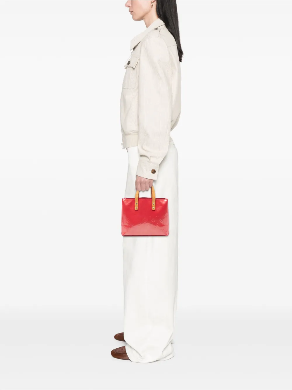 Louis Vuitton Pre-Owned 2006 Monogram Vernis Reade PM handbag | Pre-Owned | Image 2