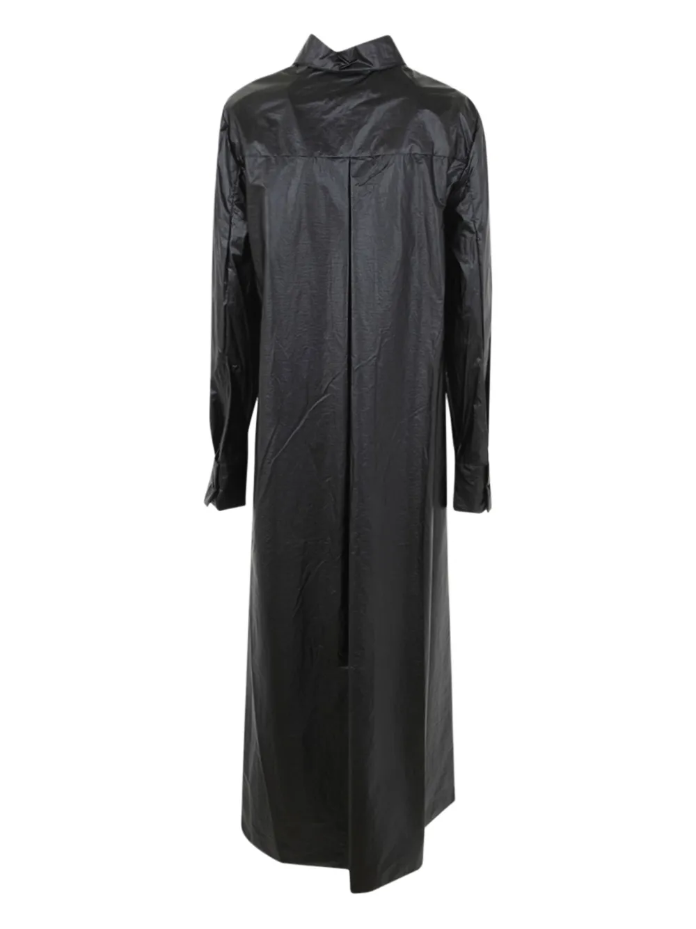 Maria Calderara Blousejurk met knopen - Zwart