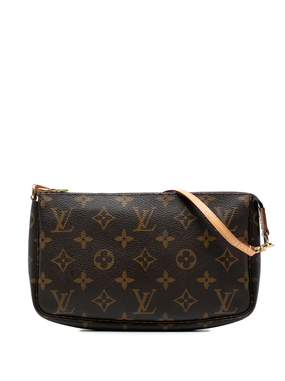 Louis Vuitton Pre-Owned 1999 モノグラム ポシェット アクセソワール ショルダーバッグ - ブラウン Louis Vuitton Pre-Owned 1999 モノグラム ポシェット アクセソワール ショルダーバッグ - ブラウン