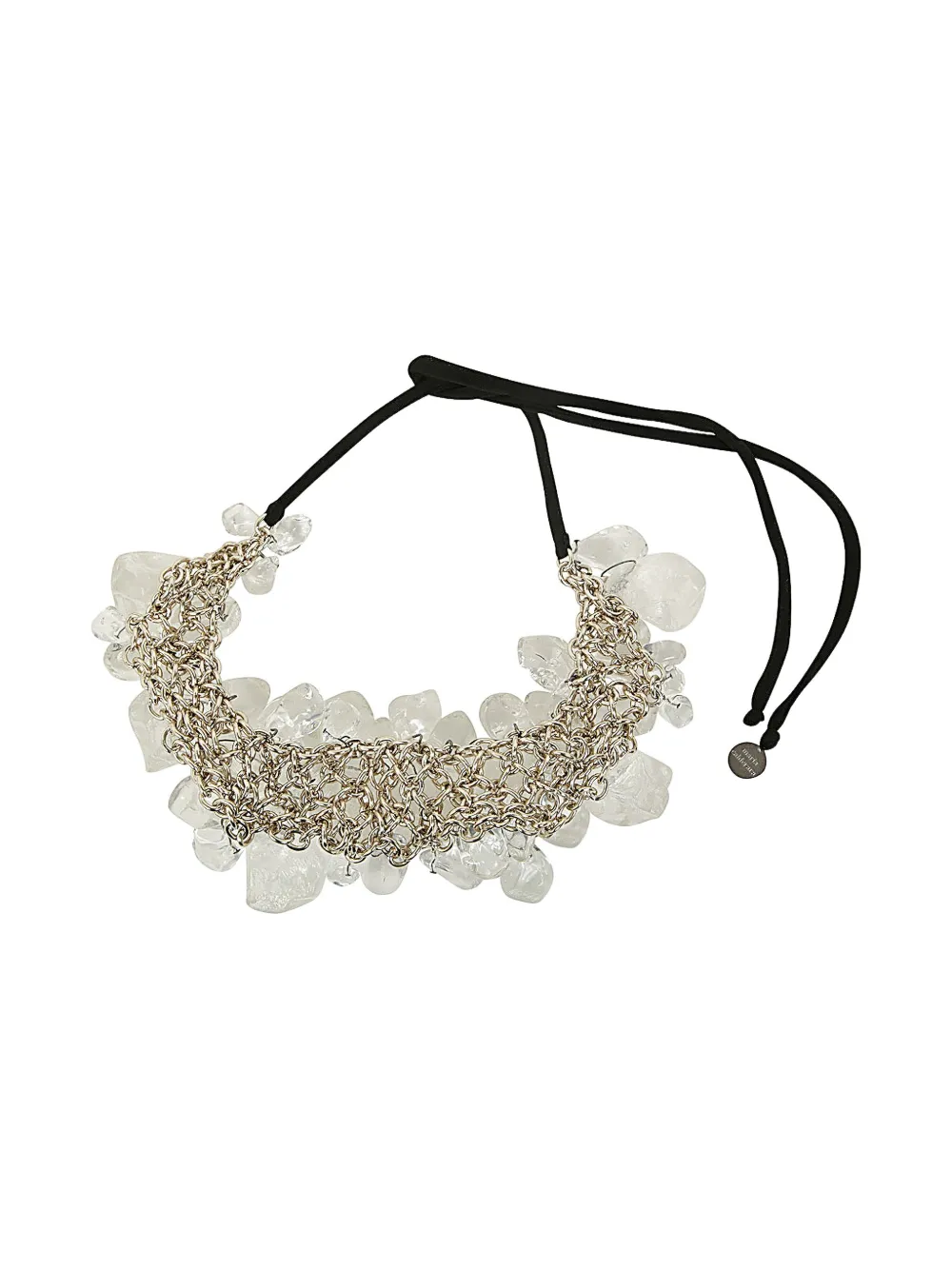 Maria Calderara Chain-embellished Body Jewellery In White