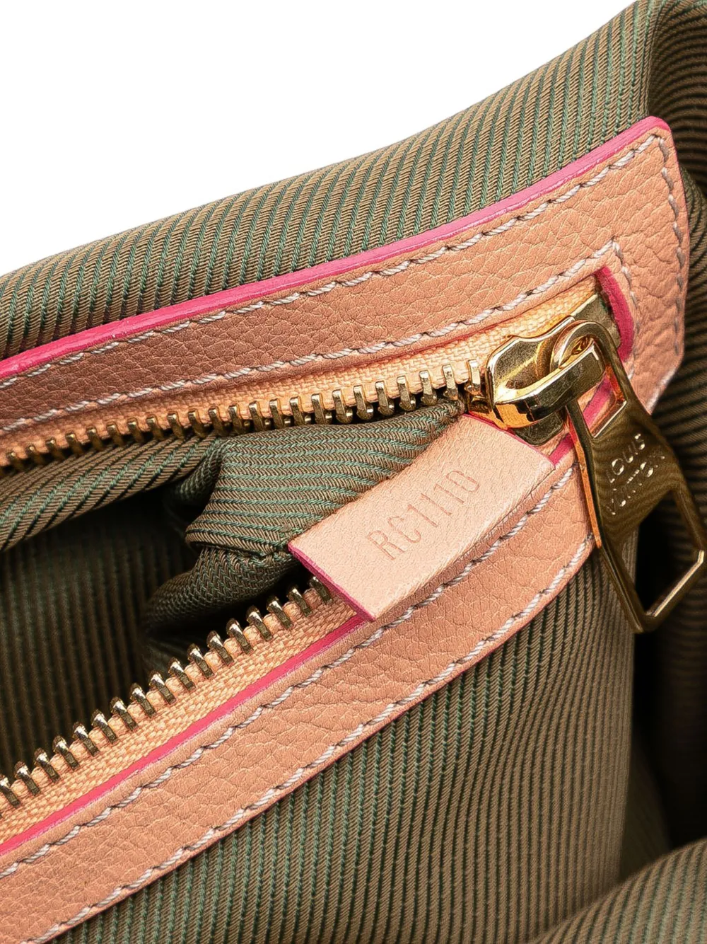 Pre-owned Louis Vuitton 2010 Monogram Empreinte Underground Duffle Bag Bucket Bag In Green