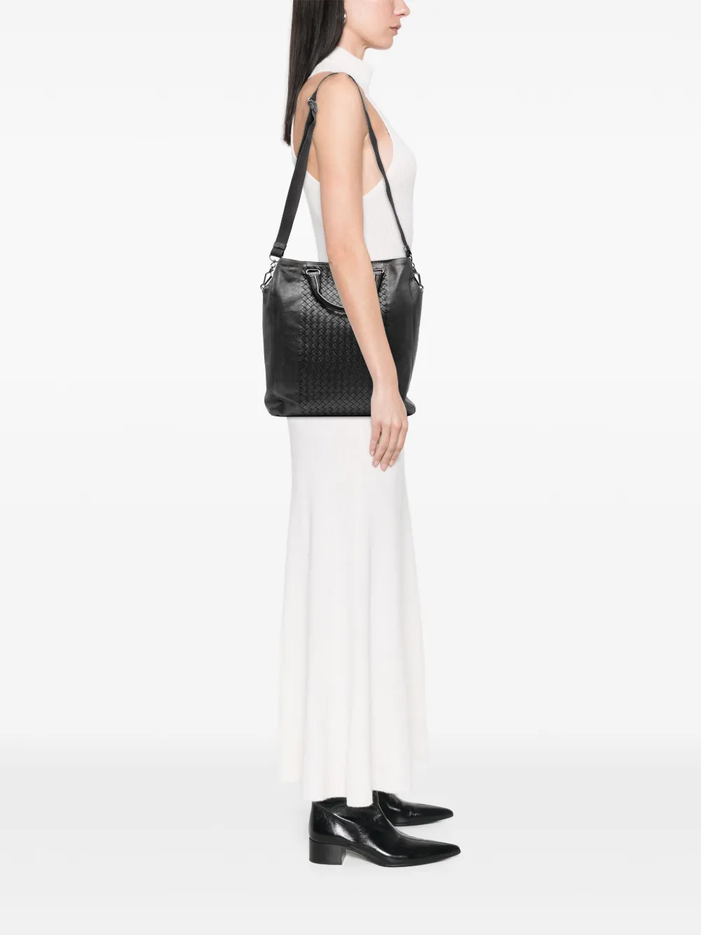 Bottega Veneta Pre-Owned 2012-2025 Nappa Intrecciato Vertical Convertible satchel | Pre-Owned | Image 2