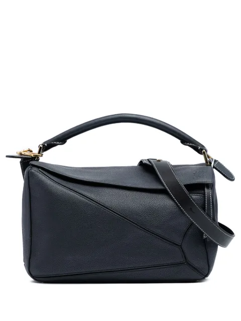 Loewe Pre-Owned 2017 Medium Calfskin Puzzle satchel