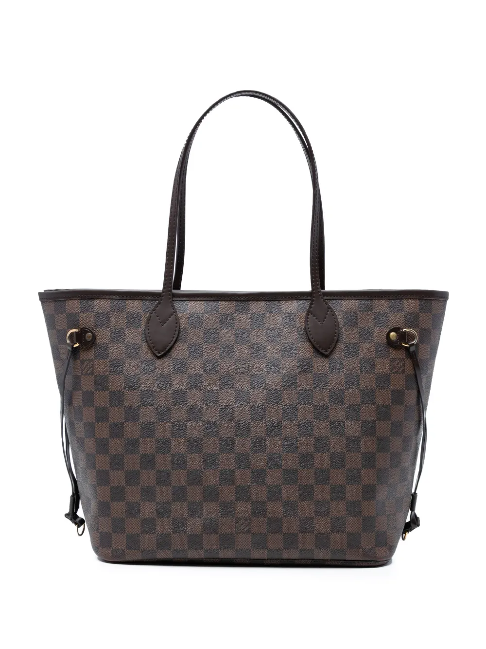 Louis Vuitton Pre-Owned 2008 ダミエ エベヌ ネヴァーフル MM トートバッグ - ブラウン Louis Vuitton Pre-Owned 2008 ダミエ エベヌ ネヴァーフル MM トートバッグ - ブラウン