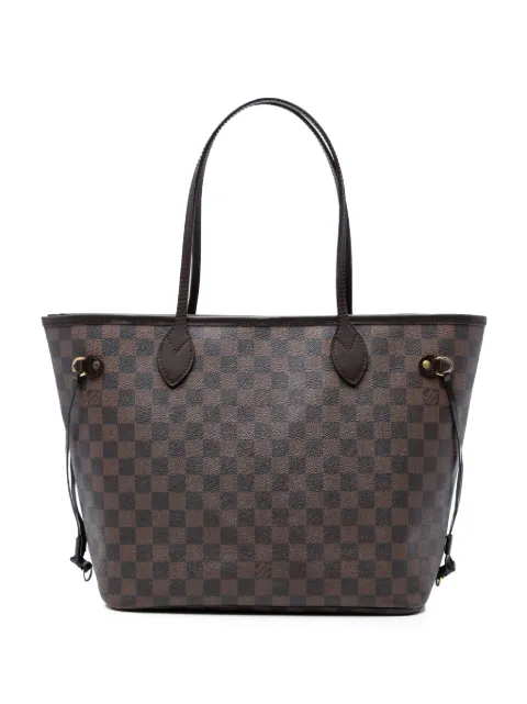 Louis Vuitton Pre-Owned 2008 Damier Ebene Neverfull MM Shopper