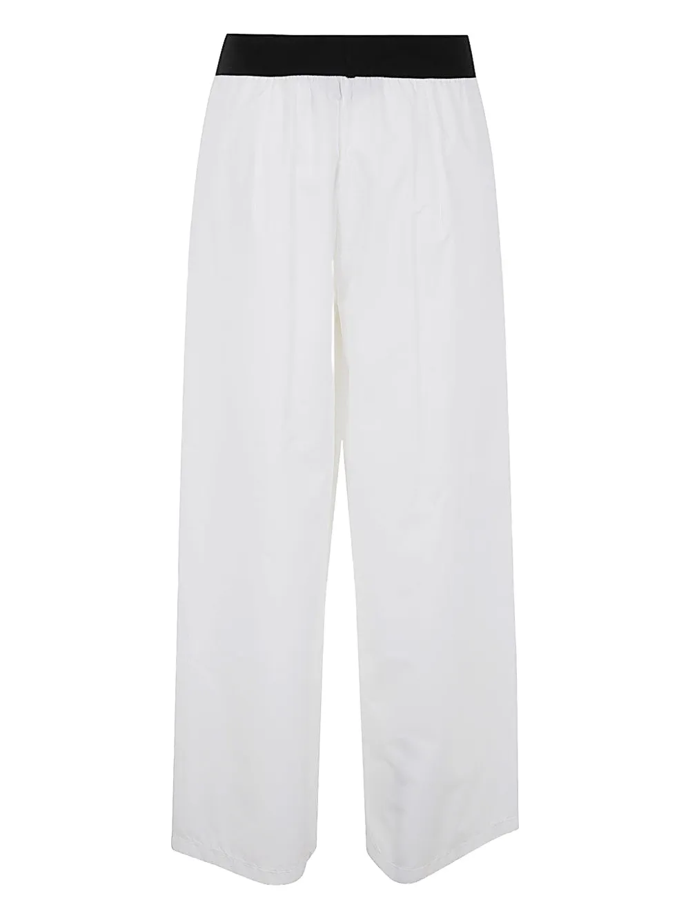 Maria Calderara Elastische broek - Wit