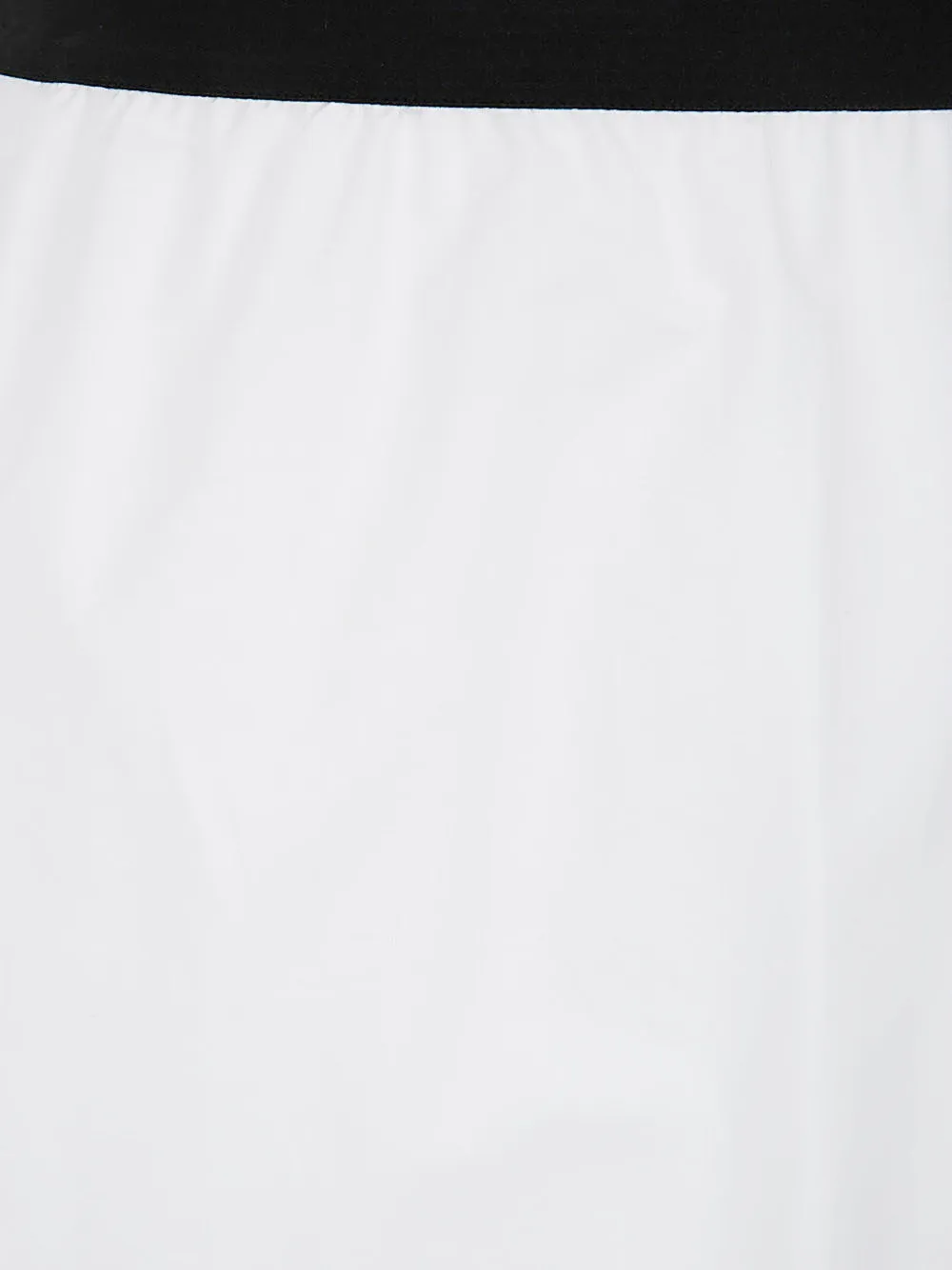 Maria Calderara Elasticated Trousers In White