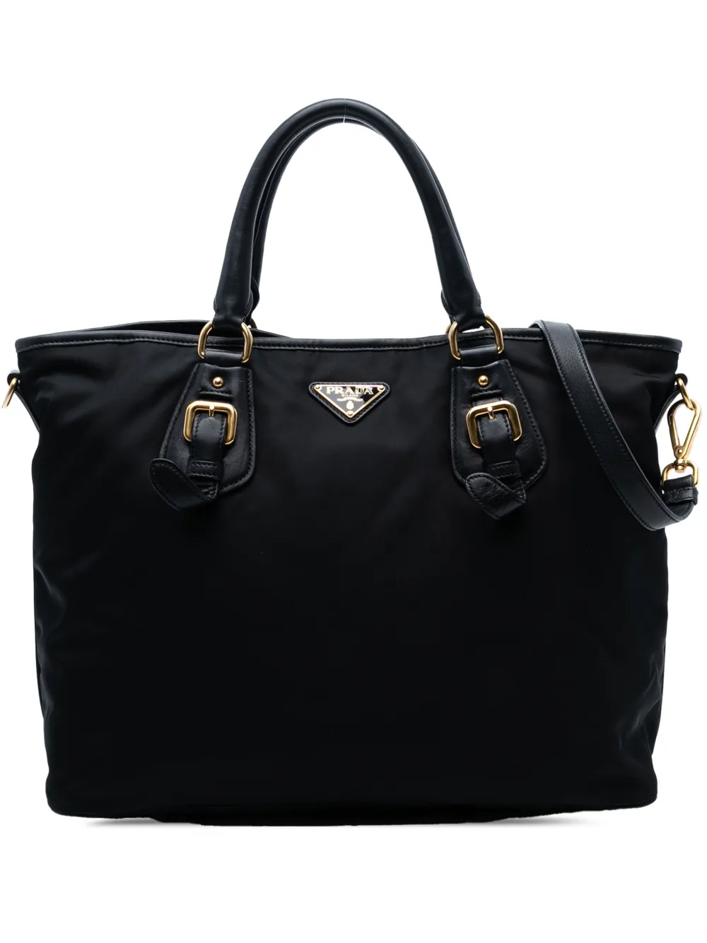 Prada Pre-Owned 2013-2025 Tessuto satchel | Black | Image 1