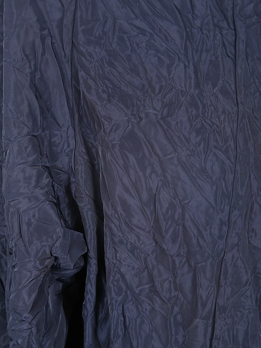 Maria Calderara Jurk met gekreukt effect Blauw