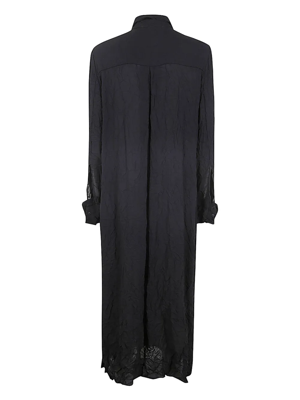 Maria Calderara Blousejurk met knopen - Zwart