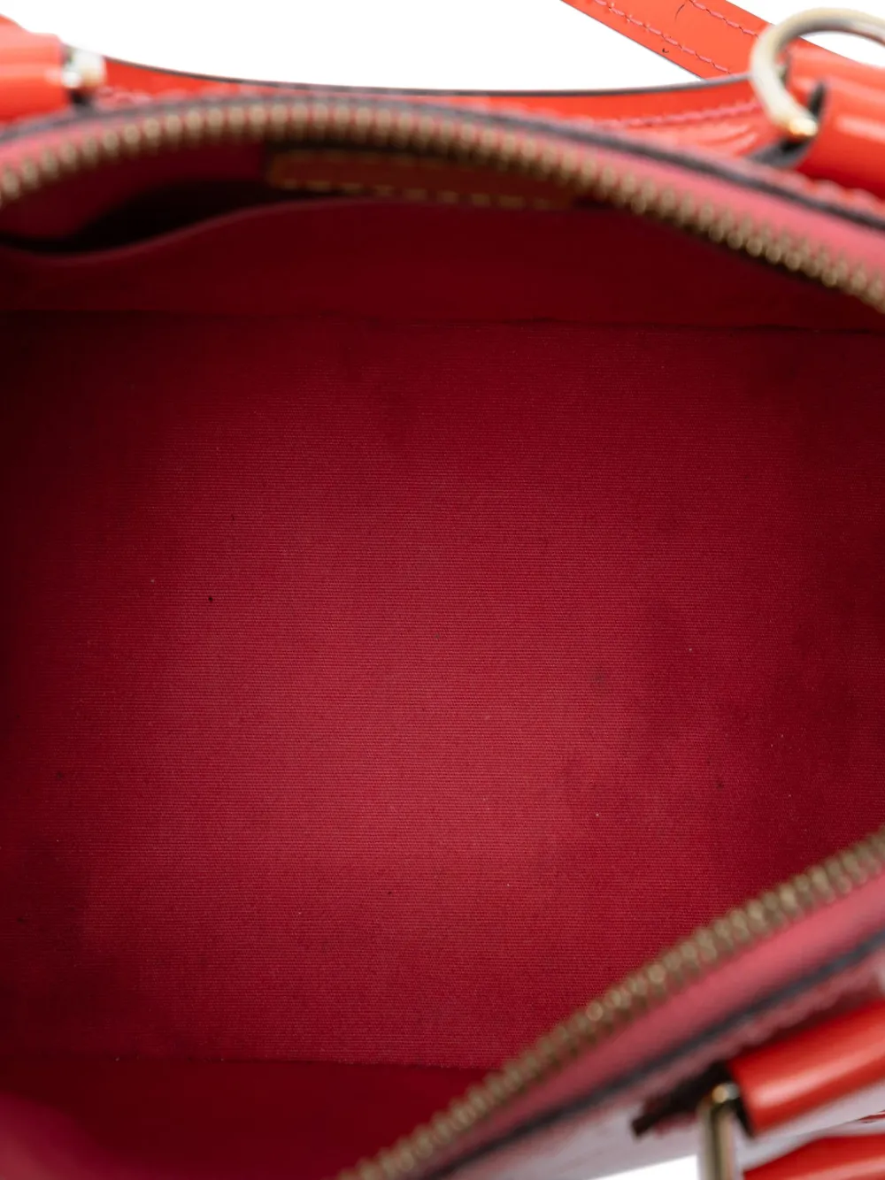 2014 Monogram Vernis Alma Bb Satchel