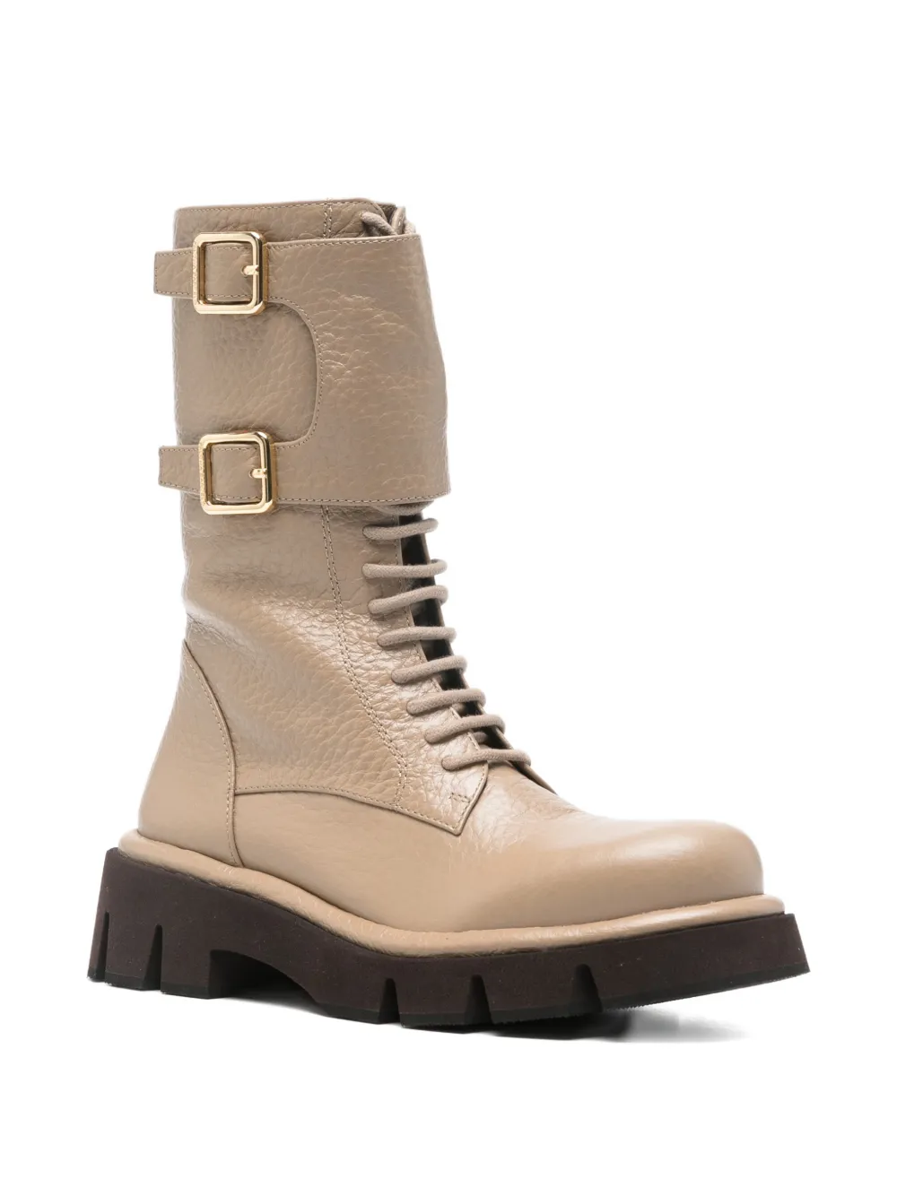 Paloma Barceló botas con detalle de hebilla | Botas militares | Image 2