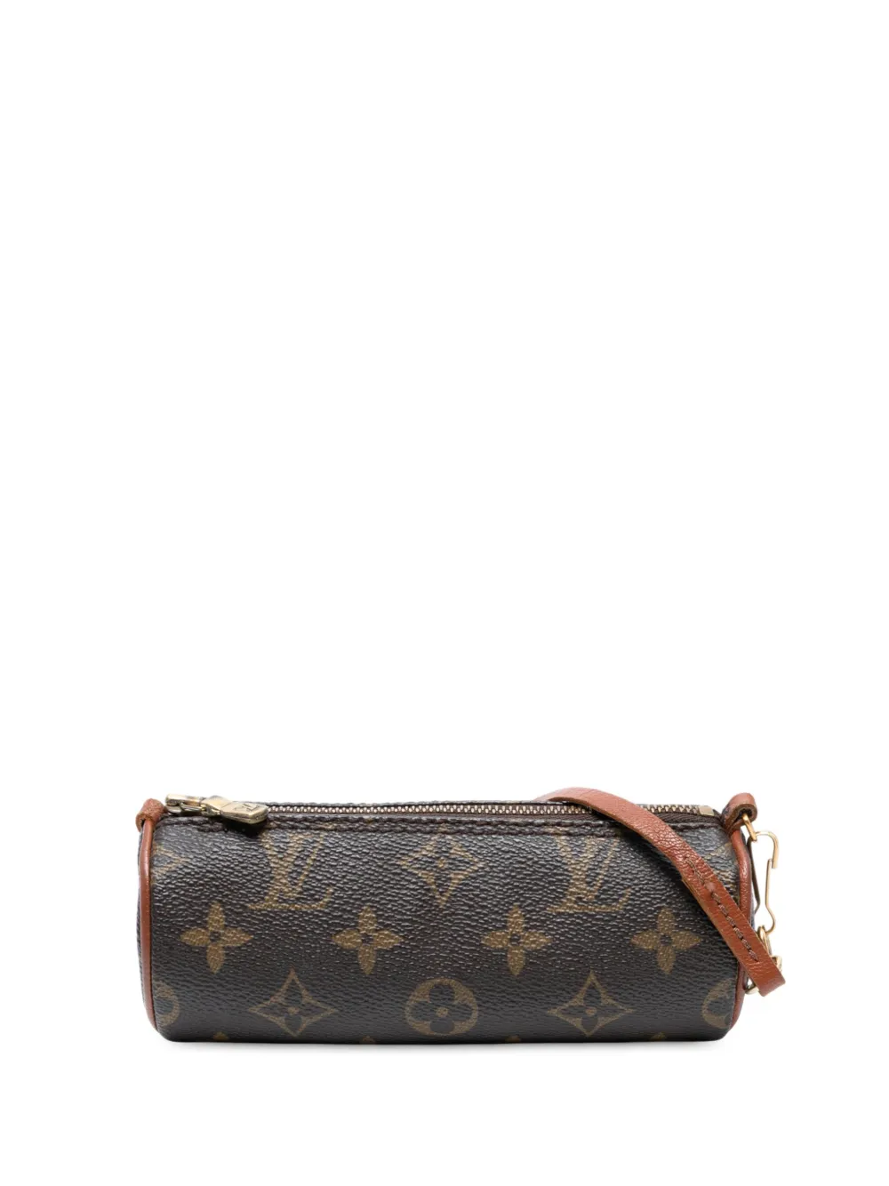 Louis Vuitton Pre-Owned 1990-2025 モノグラム パピヨン ポシェット ハンドバッグ - ブラウン Louis Vuitton Pre-Owned 1990-2025 モノグラム パピヨン ポシェット ハンドバッグ - ブラウン