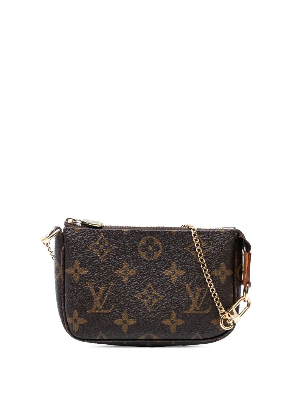 Louis Vuitton Pre-Owned 1999 モノグラム ミニ ポシェット アクセソワール ハンドバッグ - ブラウン Louis Vuitton Pre-Owned 1999 モノグラム ミニ ポシェット アクセソワール ハンドバッグ - ブラウン