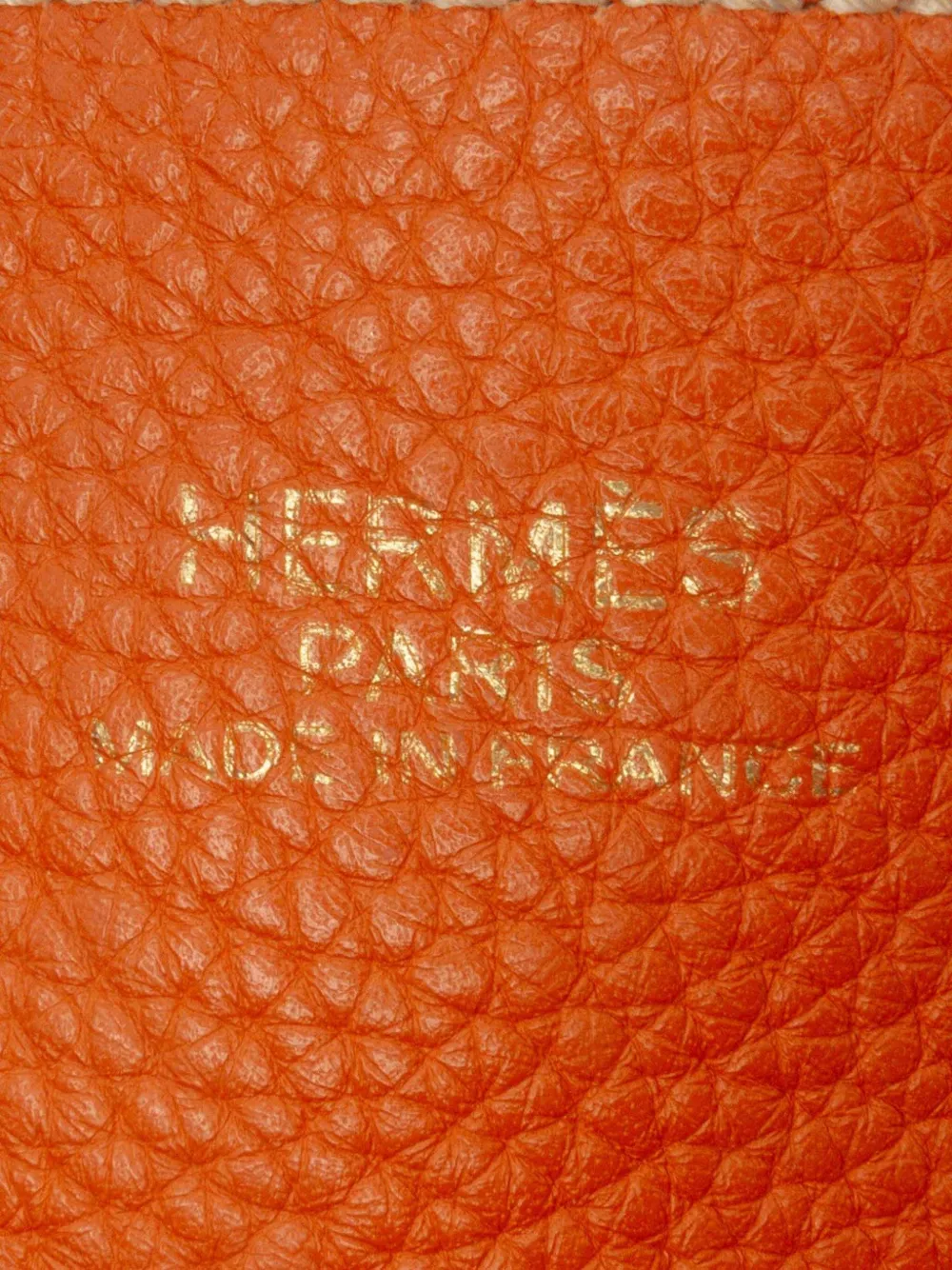 HERMES Pre-owned 2013 Clemence Double Sens 36 Tote Bag In Brown