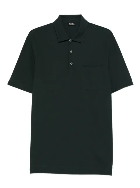 Zegna chest-pocket polo shirt