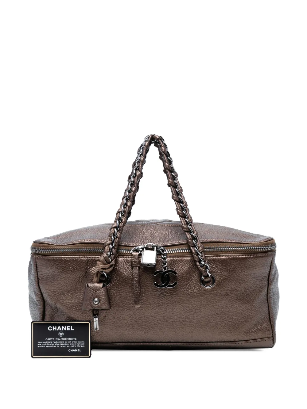 2005-2006 Large Cc Luxe Ligne Bowler Handbag
