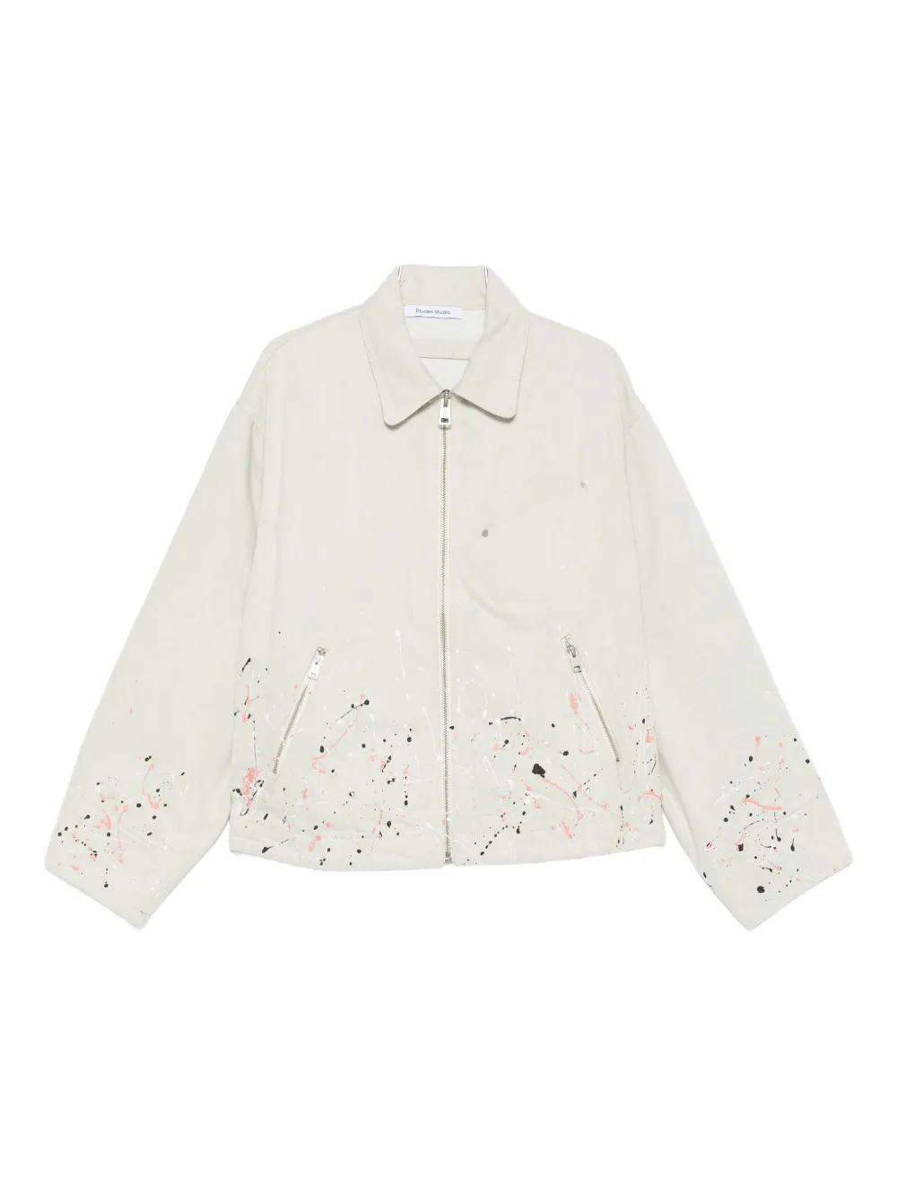 Etudes Studio Zip-fastening Overshirt In Neutral